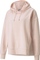 Bluzë me kapuç Puma Her Hoodie TR W, pambuk, për femra, rozë e çelët