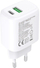 Karikues USB Techly IPW-USB-20WAC, 20W, me 2 porta USB dhe USB C, i bardhë