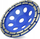 Disk bluarës diamant Geko G00370, për beton dhe gur, 180mm