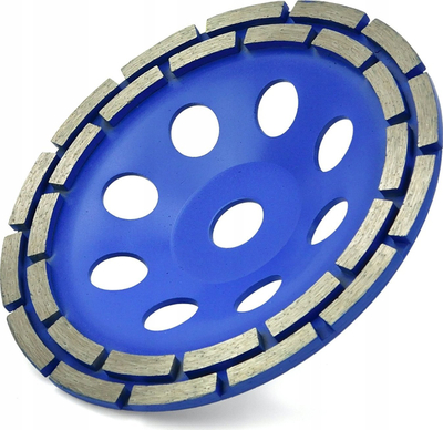 Disk bluarës diamant Geko G00370, për beton dhe gur, 180mm