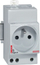 Prizë modulare Legrand 2P + Z 16A 250V për për hekur G380 004280
