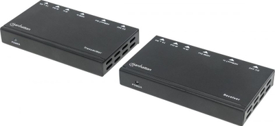 Set extender HDMI Manhattan 4K HDBaseT, mbi Ethernet, 40 m 4K, 70 m 1080p