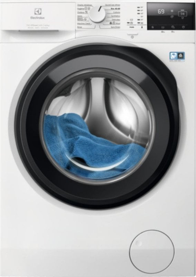 Lavatriçe-tharëse Electrolux EW7W2492E, 9 kg larje, 5 kg tharje, 1400 rpm, motor inverter, e bardhë