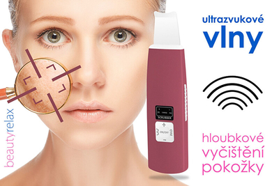 Pajisje/lopatëz për pastrimin e fytyrës Beauty Relax Ultrasonic BR-1010