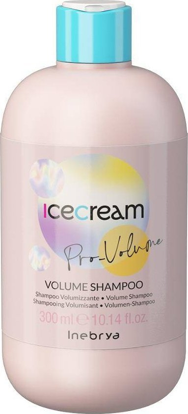 Shampo flokësh Inebrya Ice Cream Pro Volume, 300 ml, për volum