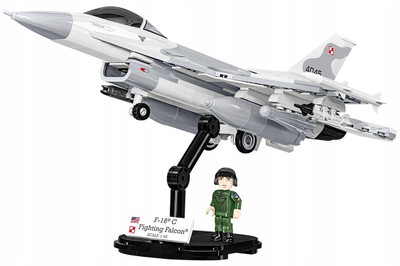 Set ndërtimi COBI Armed Forces SU-57 Felon dhe F-16C, aeroplanë luftarakë, shumëngjyrësh