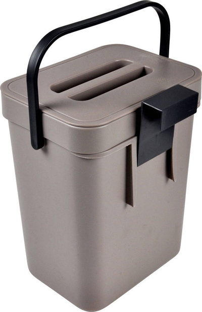 Kosh i varur kuzhine Kitchen Hanging Bin, 5L, plastikë, gri