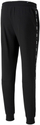 Trenerka Puma ESS Tape Sweatpant për burra, me mështjellça te fundet, e zezë