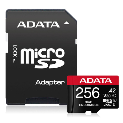 Kartë memorike MicroSDXC Adata 256GB, Class 10, me adapter SD