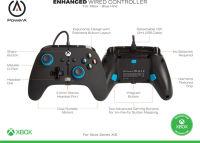 Gamepad PowerA XS Pad Enhanced (1518817-01)