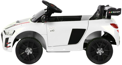Makina elektrike për fëmijë 915, 2 motorë, telekomandë 2.4G, e bardhë