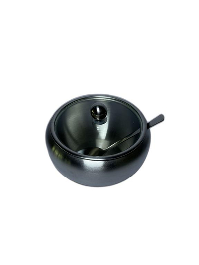 Kuti inox për sheqer 12*9cm . UNIMIKS