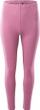 Leggins për goca IQ Silky 160g, pambuk elastik, madhësia XS, rozë