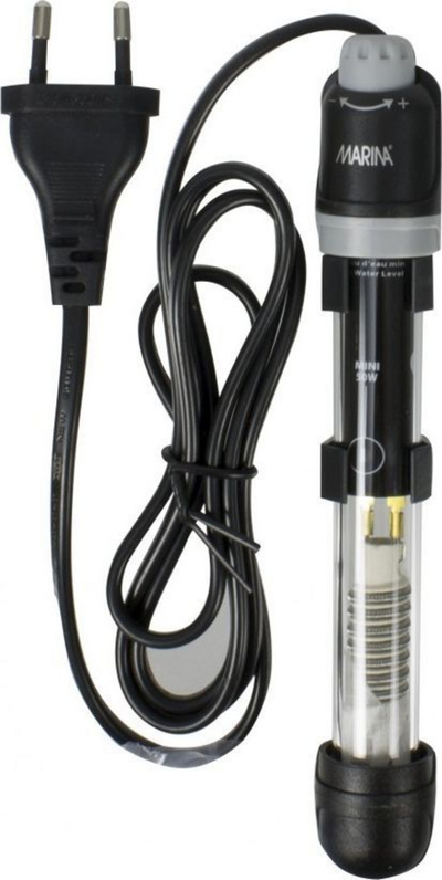 Ngrohës akuariumi Hagen Marina 50W, 15 cm