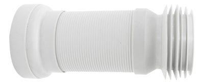 Lidhës fleksibël WC Alca Flexi A97, 80/110 x 100/120 mm, 28 55 cm, i bardhë