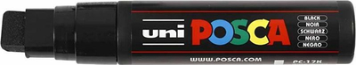 Marker bojë Posca PC-17K, majë shpatë 15mm, ekstra i gjerë, i zi