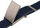 Rrip pantallonash Peterson Fashionable Webbing, material stof, tokë metalike, blu navy me gri