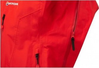 Планинска јакна за мажи Montane Alpine Pro, GORE TEX Pro, водоотпорна, црвена