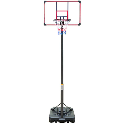 Kosh basketbolli Enero Luxe, i rregullueshëm 2.25-3.05 m, portativ, i zi