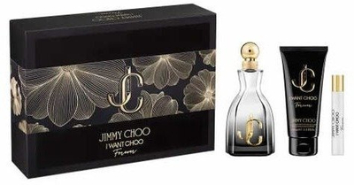 Set parfumesh Jimmy Choo I Want Choo Forever, EDP 100 ml, losion trupi 100 ml, EDP 7.5 ml