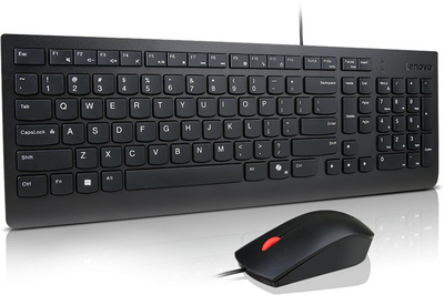 Сет тастатура и глушец Lenovo 4X31R64446, USB, со кабел, црн