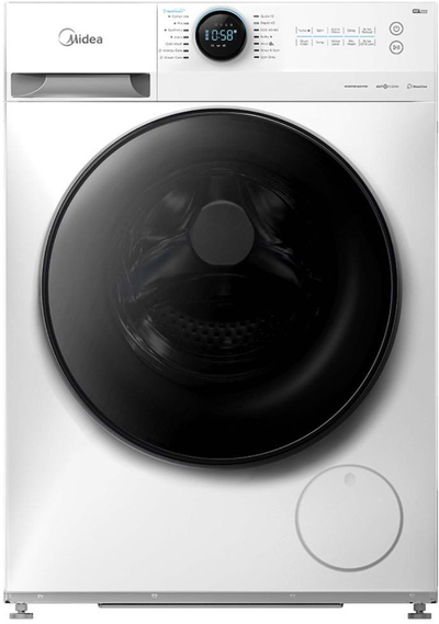 Lavatriçe Midea MF200W80WB/W HR, 8kg, 1400 RPM, e bardhë