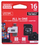 Kartë memorie Goodram M1A4-0160R12, 16GB, MicroSDHC, Class 10, e zezë