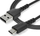 Kabllo USB StarTech 2m, USB A në USB C, 3A 60W, e zezë
