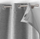 Perde me unaza Grommet, 140x260 cm, blackout, gri