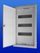 Panel shpërndarës Sabaj RPT 36, i fshehtë, plastikë dhe metal, IP30, i bardhë