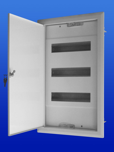 Panel shpërndarës Sabaj RPT 36, i fshehtë, plastikë dhe metal, IP30, i bardhë