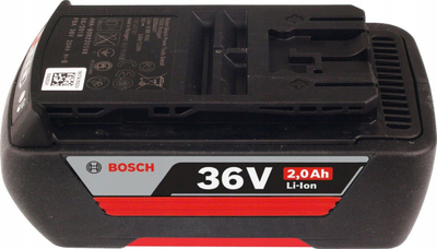 Bateri Bosch GBA 36V, 2.0Ah, Li-ion, e zezë