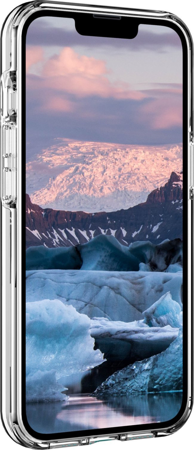 Kuti mbrojtëse Dbramante1928 Iceland Pro për iPhone 13 Pro Max, plastike e ricikluar, transparente