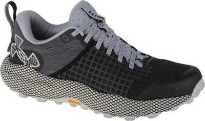 Atlete Under Armour Hovr DS Ridge TR për burra, Vibram, ngjyrë e zezë me gri