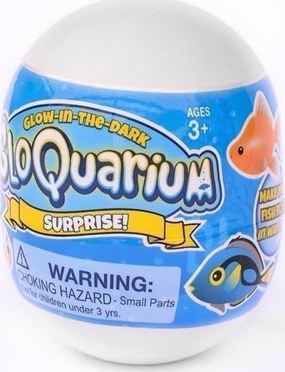 Игра со вода Glo Quarium Surprise, риба што свети во темница, повеќебојна