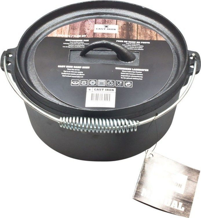 Tenxhere gize Snger Stock Pot, 5L, me kapak, e zezë