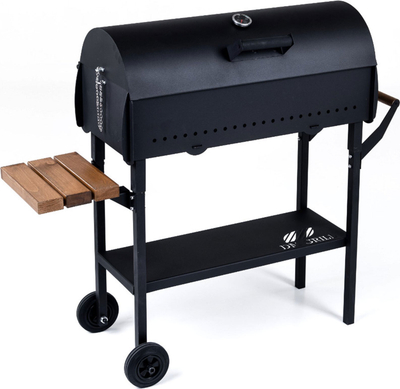 Grill elektrik DM_GRILL GR-017-2, sipërfaqe gatimi e gjerë, shpërndarje e barabartë nxehtësie, i zi