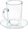 Set filxhanësh cappuccino Vivalto Glass, 6 copë, 200ml, transparent