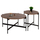 Set tavolina për kafe Ronda 2-pjesësh Φ80cm & Φ50cm (HM21089.03)