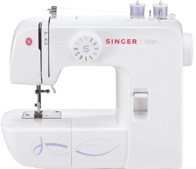 Makine qepse Singer Start 1306, trup metalik, drite e integrume, e bardhe