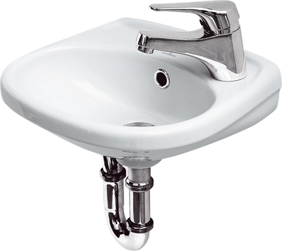 Lavabo Cersanit Eko K07-002-P, 35 cm, me montim në mur, e bardhë