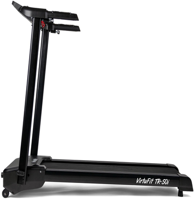 Treadmill elektrik VirtuFit TR-50i, i palosshëm, për ecje dhe vrap, i zi