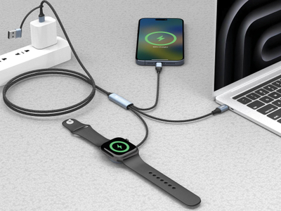 Kabllo karikimi Sandberg 3n1 441-69, USB-C PD 100W, 1.2m, gri
