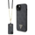 Mbulesë telefoni Guess GUHCP15SP4TDSCPK, për iPhone 15 6.1", crossbody, e zezë