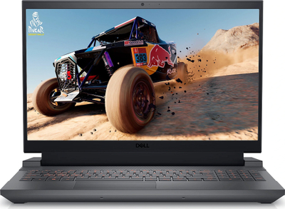 Laptop gaming Dell G15 5535, 15.6" FHD, Ryzen 7, RTX 4050, 16GB RAM, 512GB SSD, gri