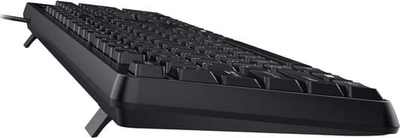 Tastierë Genius KB-117 Copilot, me kabllo USB, rezistente ndaj ujit, e zezë
