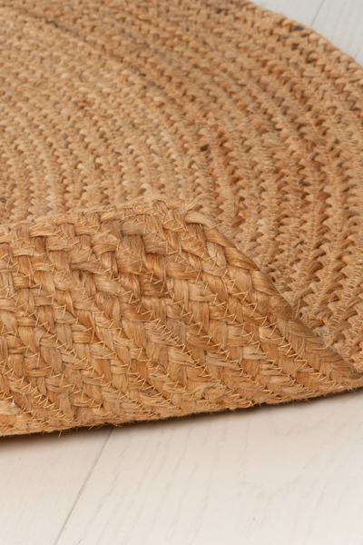 Tapet loje 4LIVING Buddy, jute 120cm, formë arushi, bezhë