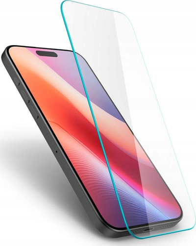 Mbrojtëse ekrani Spigen Glas.tR Slim HD, për iPhone 16 15 Plus, transparente