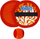 Сет игра за фаќање топче Solex Catch Ball AN-0510R, за деца 3+, црвен