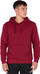 Bluzë me kapuç Joma Montana për burra, L, ngjyra burgundy